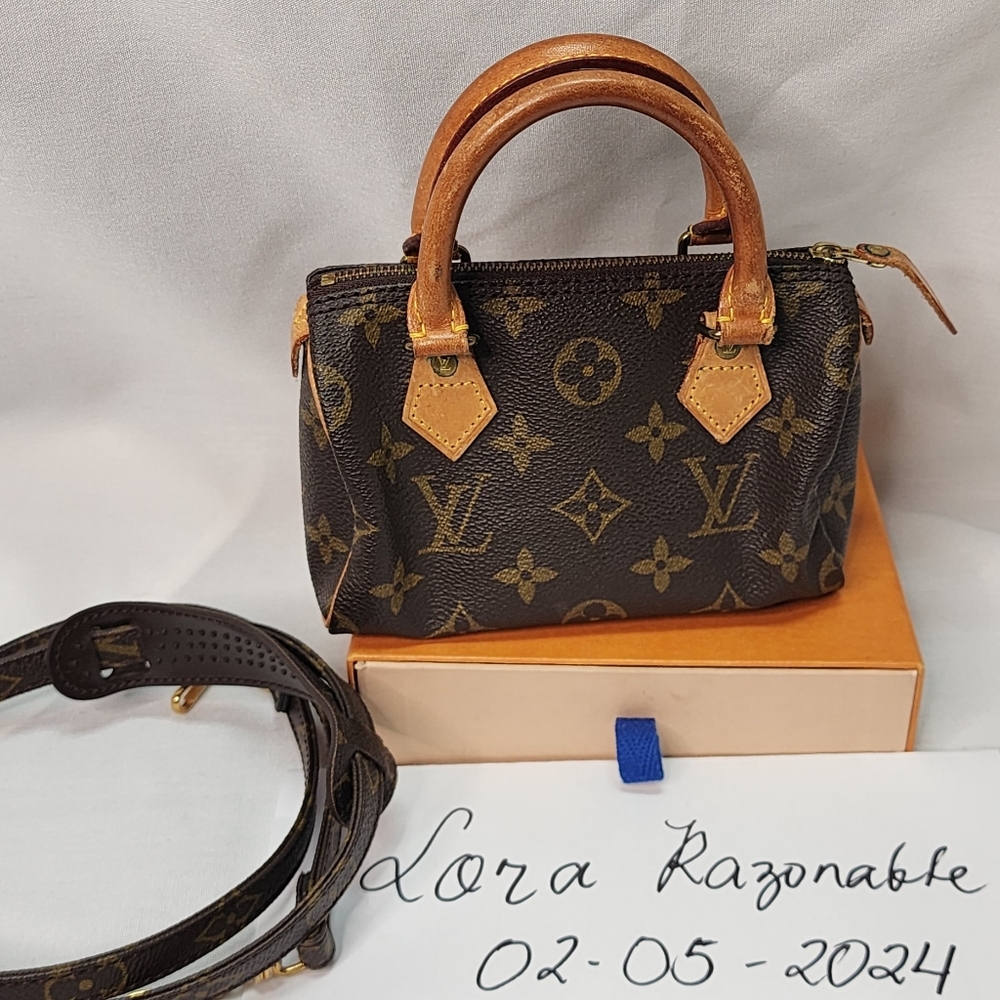 LV Monogram Vintage Nano with Strap